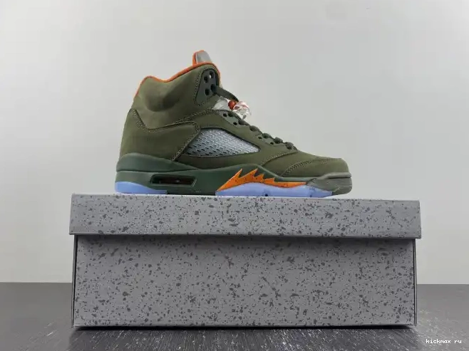 Cheap Kickmax Air Olive Jordan 5 DD0587-308 0517